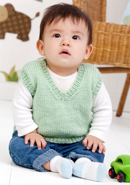 Ravelry: Baby Jiffy Knit Sweater pattern by Cathy Wal